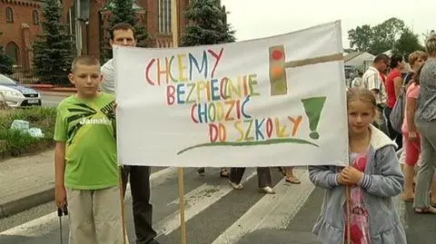 "Chcemy bezpiecznie chodzić do szkoły"