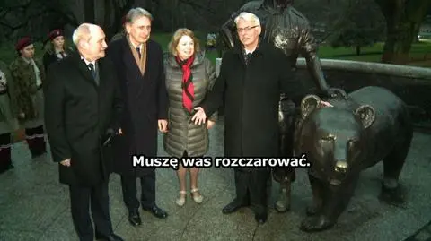 Witold Waszczykowski i Antoni Macierewicz w Edynburgu