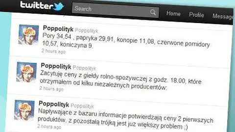 "Pory po 34,54 zł" - czyli Twitter podaje wyniki sondaży