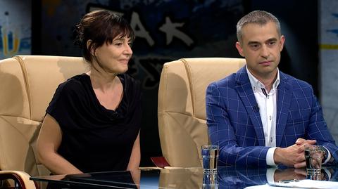 Kazimiera Szczuka i Krzysztof Gawkowski w  „Tak Jest”