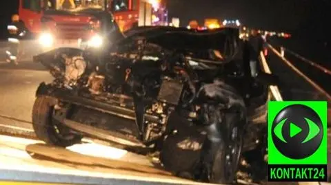 Oderwał tablice, porzucił auto 
 i uciekł