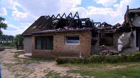 Pożar w Janczewie pod Gorzowem Wlkp.