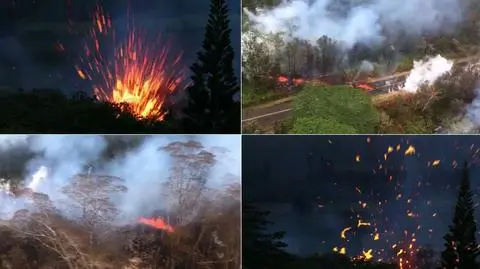 Wulkan Kilauea nie odpuszcza