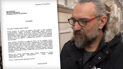 List otwarty Mateusza Kijowskiego do kard. Kazimierza Nycza