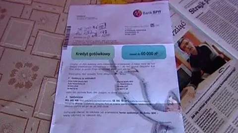 Bankowe ulotki nieczułe na dramat wdowca