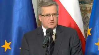 Bronisław Komorowski ma problemy zdrowotne