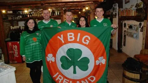 Irlandczycy wrócili do Poznania. Chcą kibicować "Kolejorzowi"