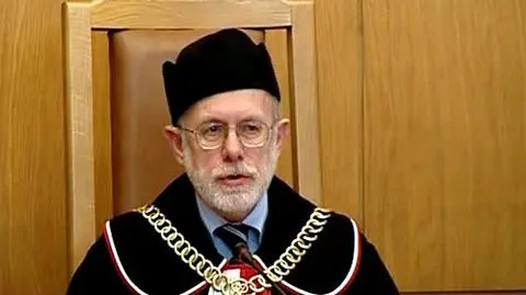 Jerzy Stępień ogłasza wyrok