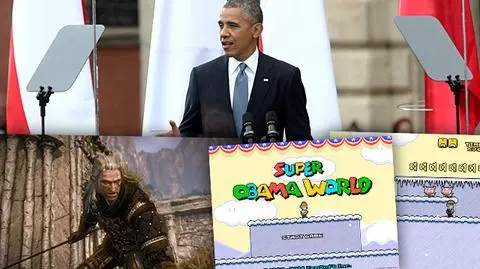 Wiedźmin, Obama i gry wideo. Pamiętacie "Super Obama World"?