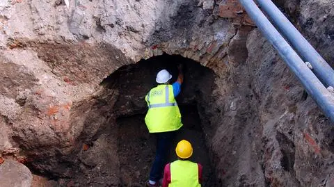 Odkopali w centrum Gdańska resztki XIX-wiecznego wiaduktu