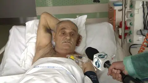 Ukąszony mężczyzna w rozmowie z TVN24