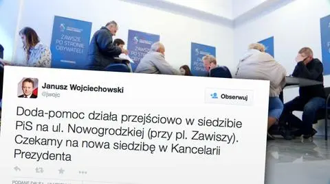 Literówka szefa Dudapomoc Janusza Wojciechowskiego