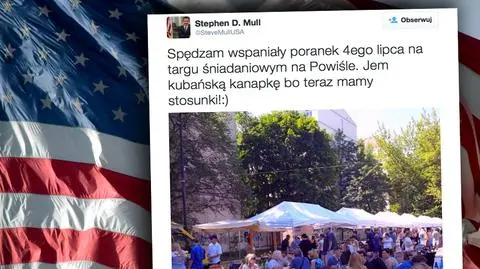 Internauci komentują zabawny wpis ambasadora USA