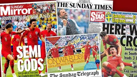 Anglicy świętują pierwszy półfinał od 28 lat