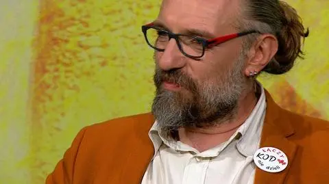 Mateusz Kijowski był gościem "Piaskiem po oczach" 