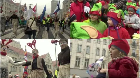 Parada przeszła przez ul. Święty Marcin