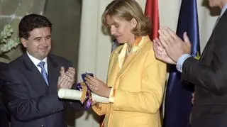 Cristina Burbon otrzymała tytuł księżnej Majorki w 1997 roku, z rąk swojego ojca, króla Juana Carlosa I
