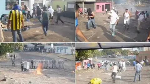 Na ulicach San Cristóbal niemal codziennie dochodzi do bitew 