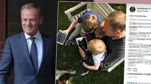 Donald Tusk założył konto na Instagramie