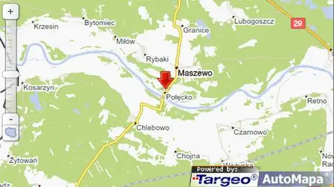 Połęcko: zerwała się lina od promu. 4 osoby były uwięzione na Odrze
