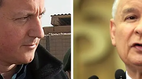 David Cameron i Jarosław Kaczyński