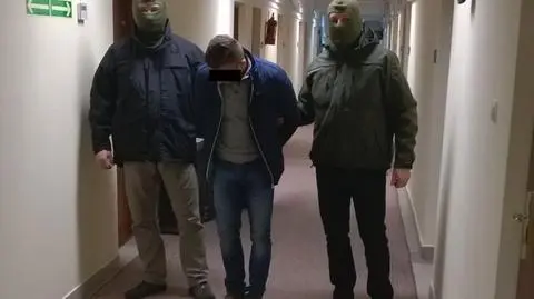 CBŚP zatrzymało 11 osób (materiał bez dźwięku)