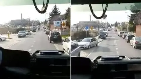 Pobiedziska: Kierowcy utworzyli korytarz życia