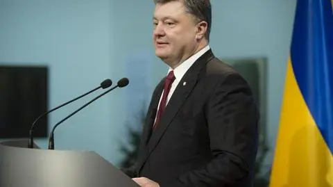 Petro Poroszenko po rozmowie z Joe Bidenem w sprawie Rosji