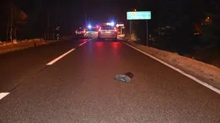 89-latek zginął na miejscu