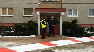 Na miejscu zdarzenia pracują technicy kryminalistyki