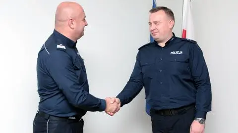 Policjant, kóry reanimował 2-latka w hipotermii dostał nagrodę