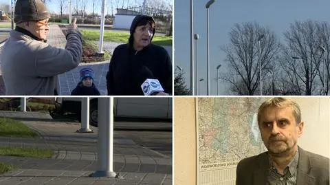 Las latarni wyrósł w Sieradzu. "Tu jest aż gęsto od słupów"