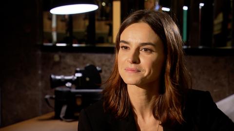 Aktorka Kasia Smutniak: jestem dumna jak paw z bycia Polką