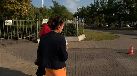 Małgorzata Sadurska ucieka