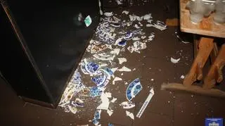 Zniszczona przez mężczyznę zastawa pochodziła z kolekcji limitowanej