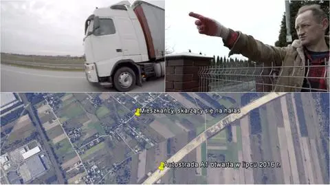 Autostrada głośna jak "nalot bombowy"