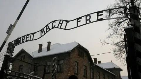 Odzyskano tablicę z Auschwitz. Jest w trzech kawałkach
