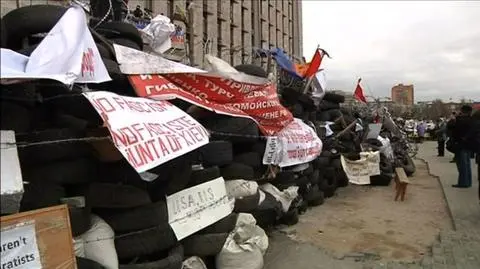 Takie sceny na wschodzie Ukrainy przestały już kogokolwiek dziwić
