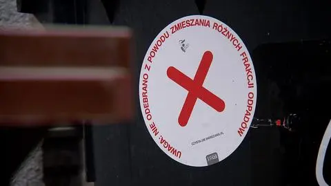 Zmieszane odpady nie zostaną odebrane