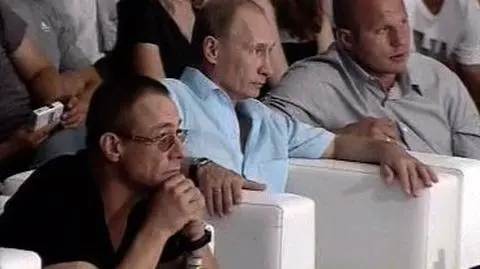 Putin i van Damme razem na zawodach