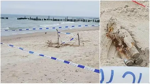 Zachodniopomorskie: niewybuchy na plaży w Kołobrzegu