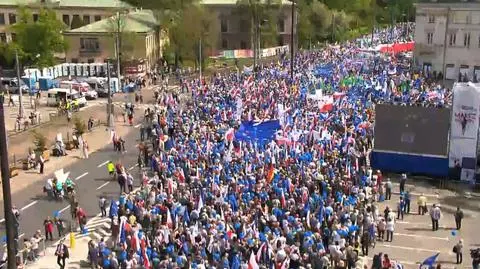 Marsz Wolności odbył się 6 maja w Warszawie
