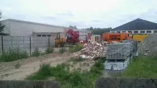 Na budowie w Kórniku zawalił się strop