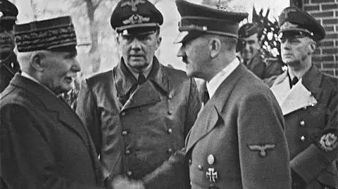 Philippe Petain po wojnie został skazany na karę śmerci