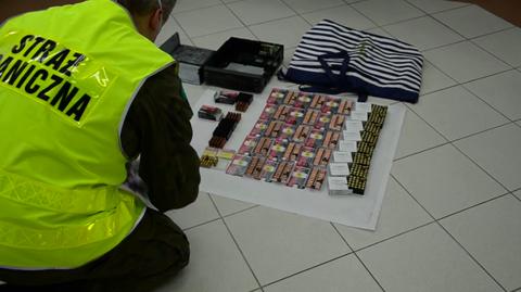 Przewoził 600 sztuk amunicji w magnetowidzie