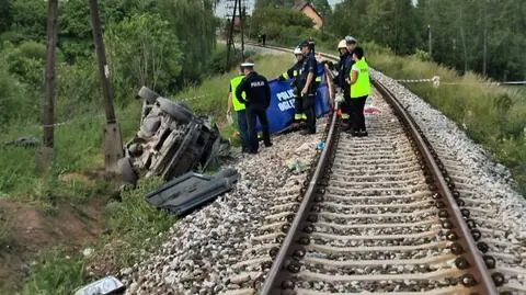 Pniewite. Tragedia na przejeździe kolejowym