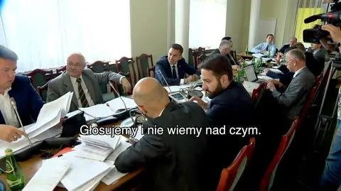 posłowie sami do końca nie wiedzą nad czym głosują