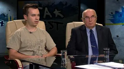 Andrzej Dołecki i Marian Piłka w programie "Tak jest" 