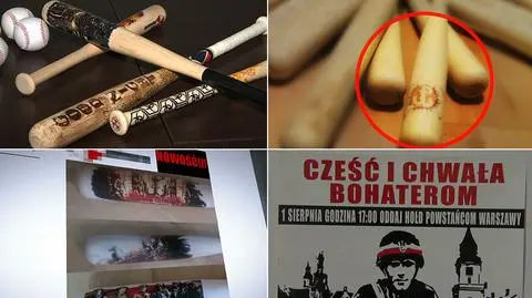 Prokuratura bada sprawę kijów bejsbolowych z patriotycznymi symbolami.