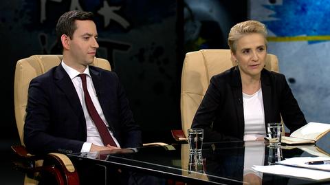 Marcin Ociepa i Joanna Scheuring-Wielgus w "Tak Jest"